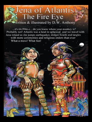 cover image of Jena of Atlantis, the Fire Eye